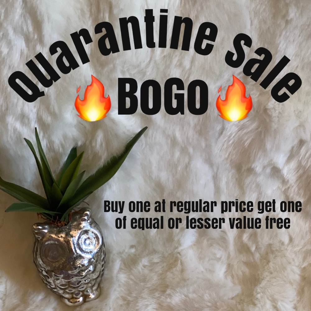 🔥BOGO🔥 Buy one get one free on all items with 🔥
